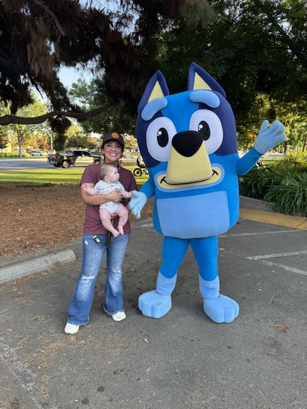 Meeting Bluey