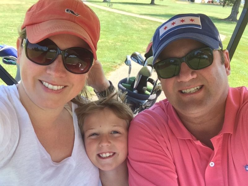 Family Golfing