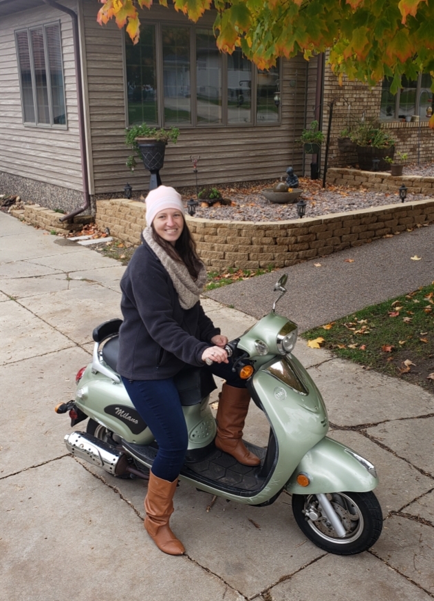 Brianna & Her Scooter