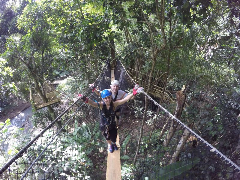 Rope Climbing in the Rainforest