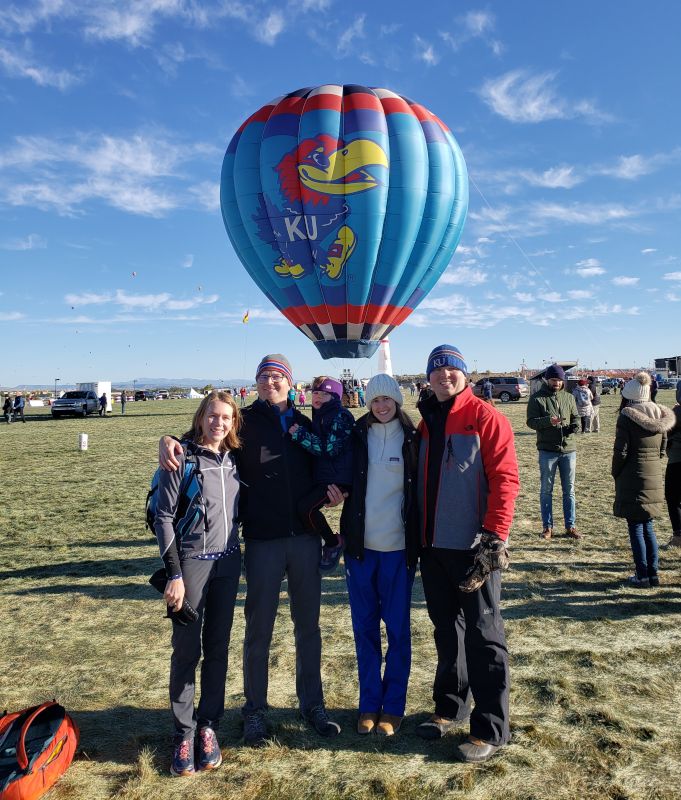At the Hot Air Balloon Fiesta