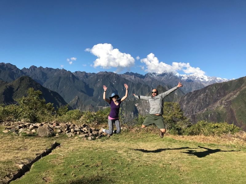 Jumping for Joy in Peru