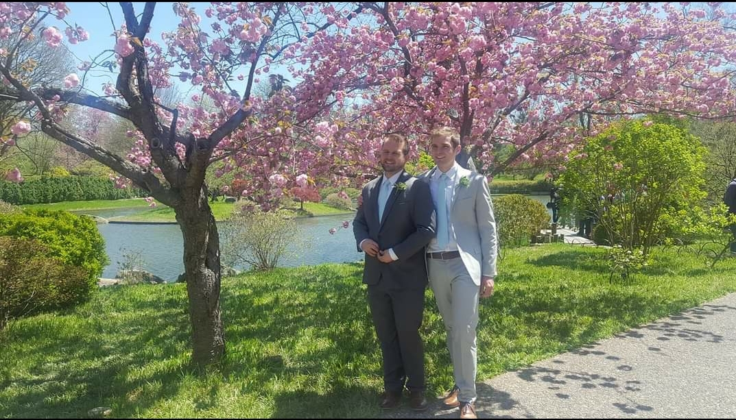 Our Wedding Day at the Botanical Garden
