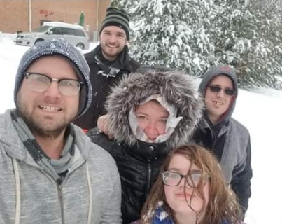 Snow Day With Family