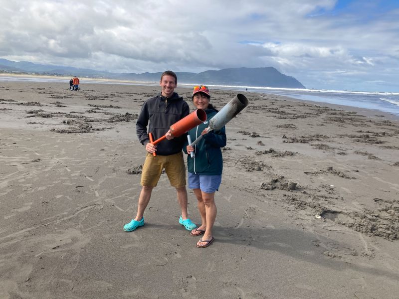 Razor Clamming at the Coast