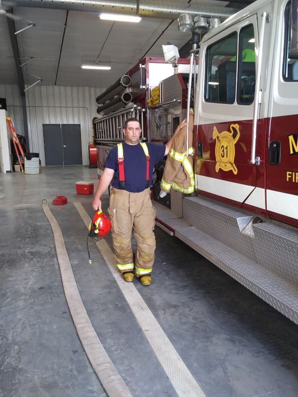 Jason at the Fire Department