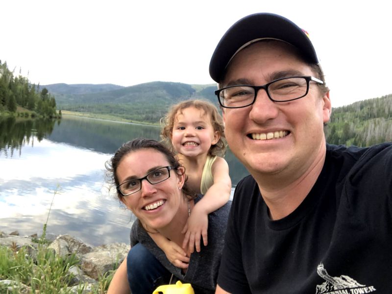 Playing at the Lake