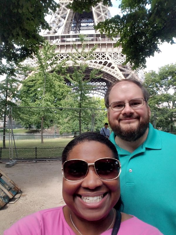 On Our Honeymoon in Paris