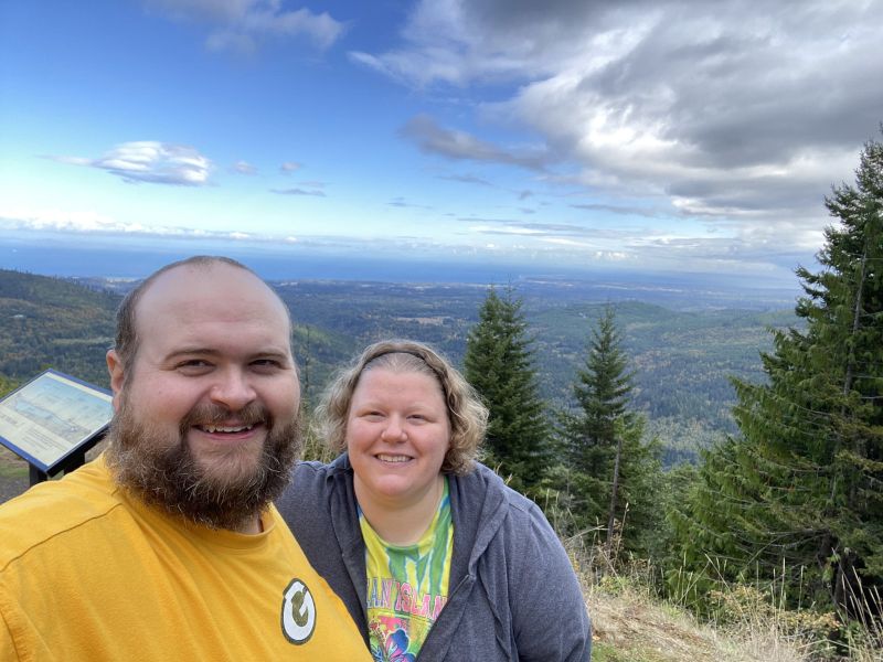 Beautiful View in the Olympic Mountains