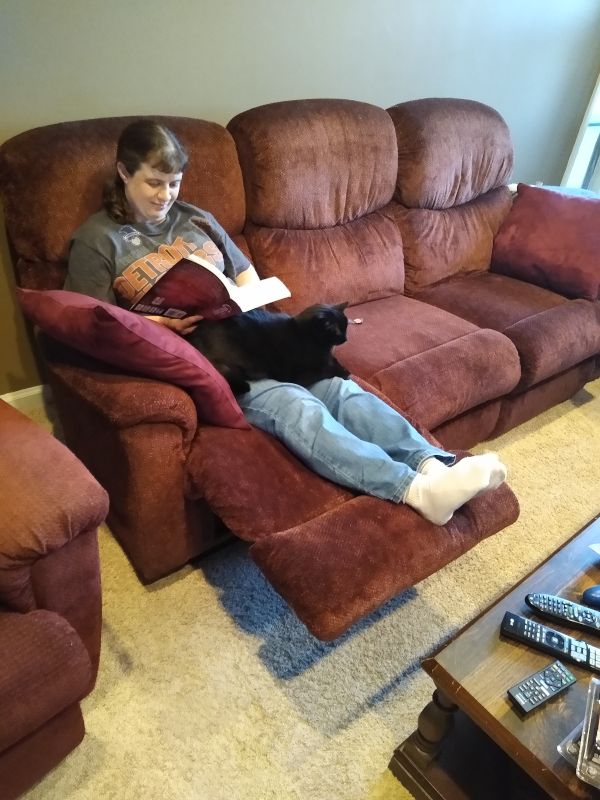 Enjoying a Good Book