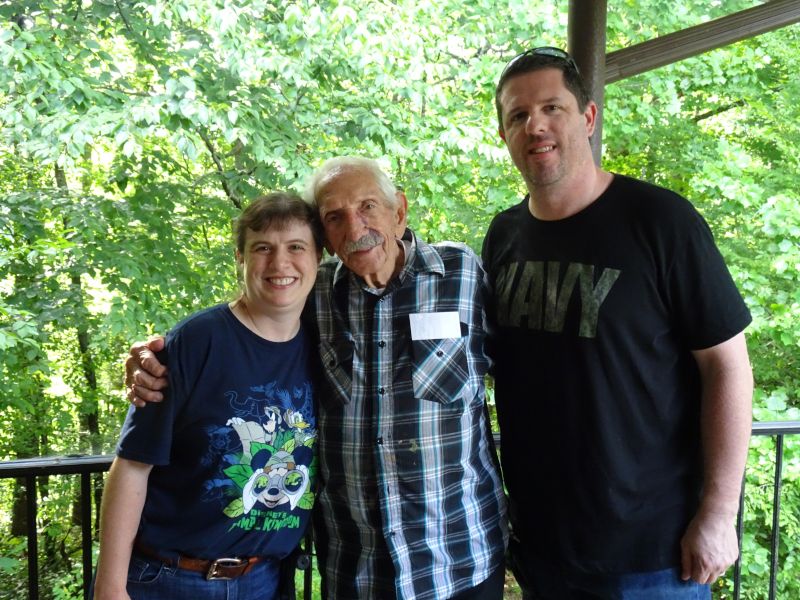 Enjoying Time With Brian's Grandad
