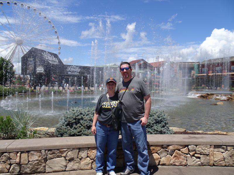 Fun at a Musical Fountain in Tennessee