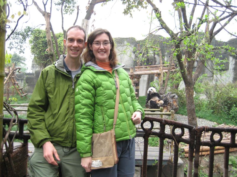 With Pandas in China