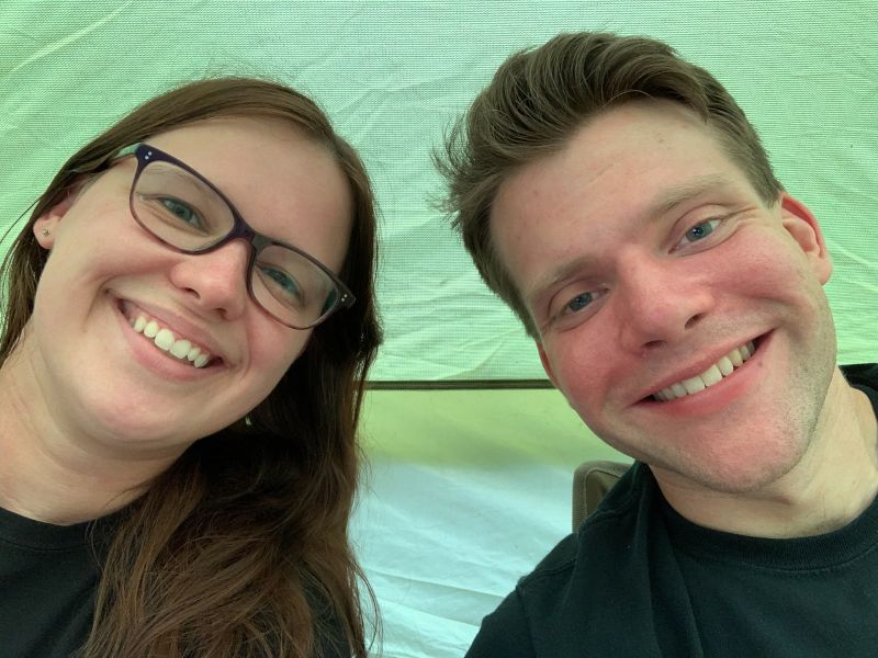 Camping in the Backyard