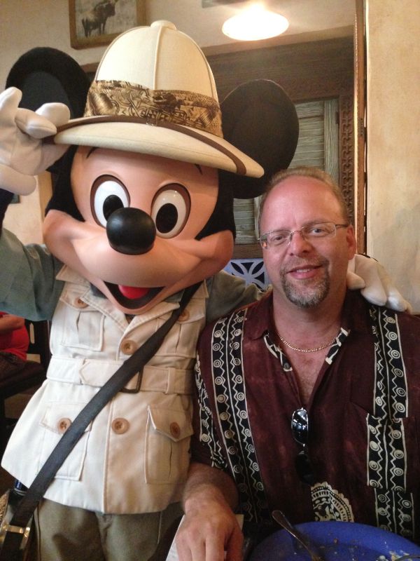 Hanging Out with Mickey