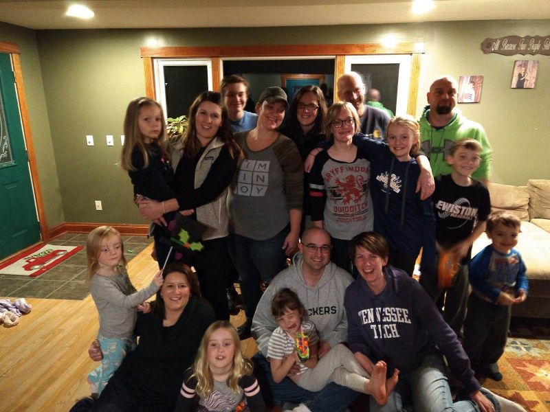 The Gang Gets Together on a Friday Night