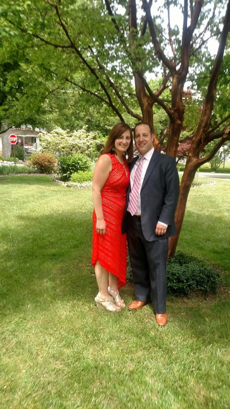 At Jen's Mom's Wedding