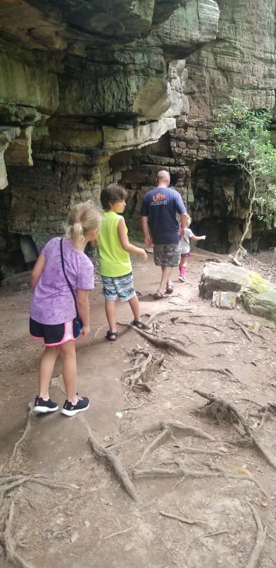Kevin Hiking With Our Nieces & Nephews
