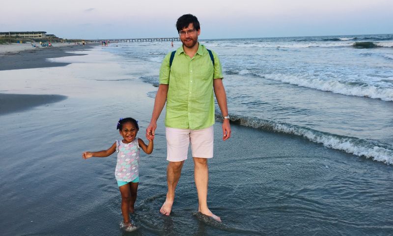 An Evening Beach Stroll