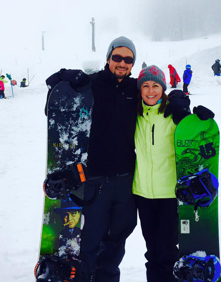 Snowboarding