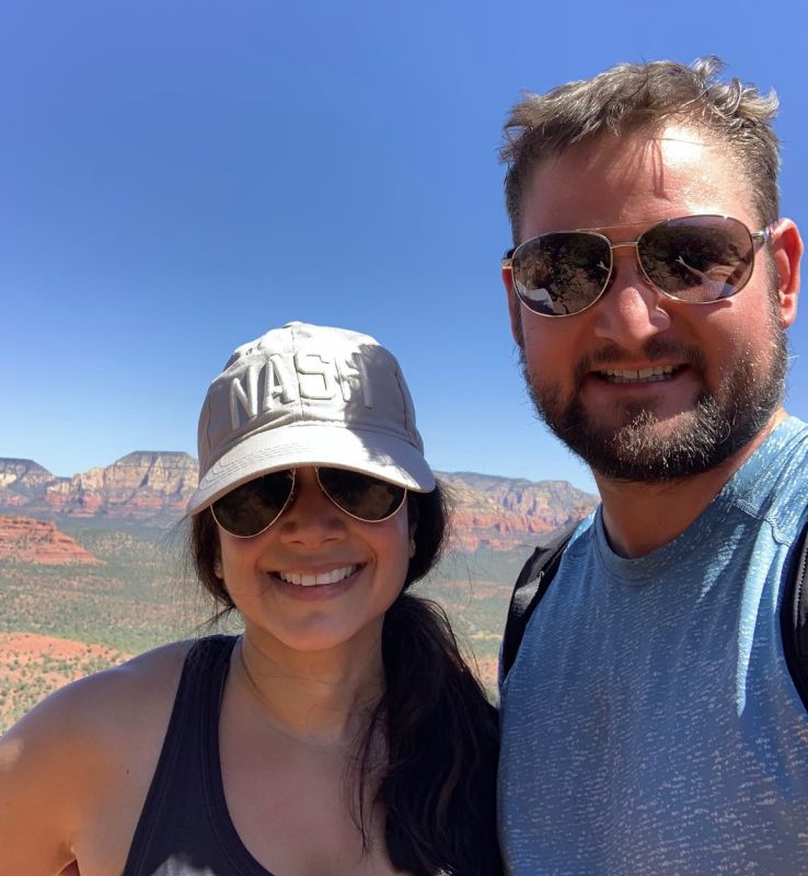 Enjoying a Hike