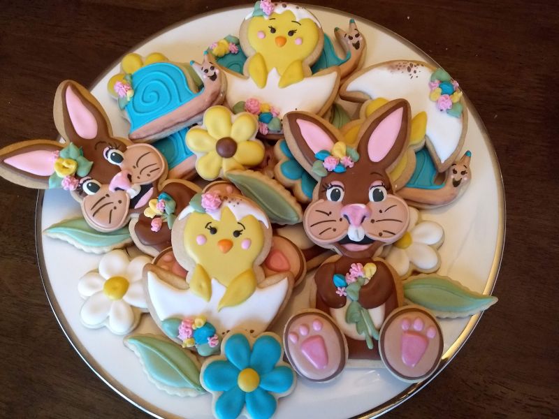 One of Allie's Custom Cookie Platters
