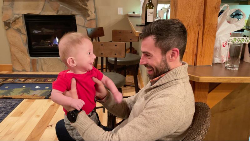 Hadley Getting Giggles from Beau