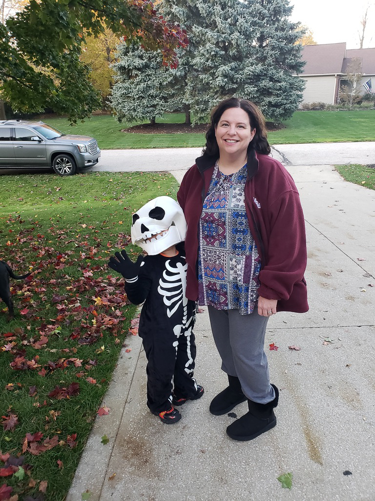 Boo! Scary Skeleton