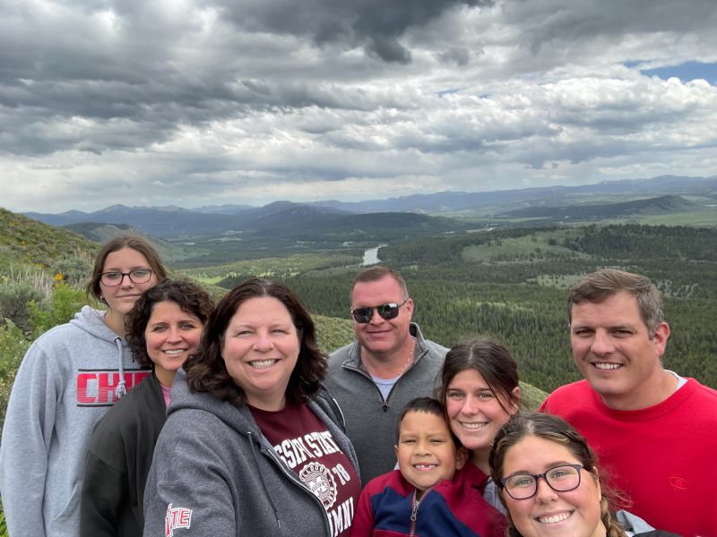 Yellowstone with Samuel's Godparents