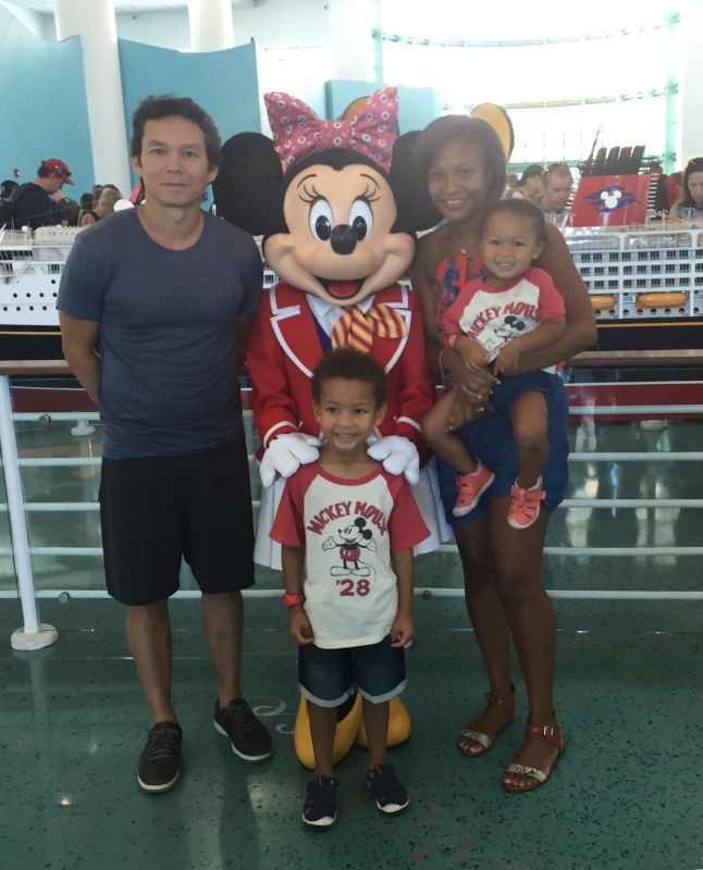 Meeting Minnie Before Our Cruise!
