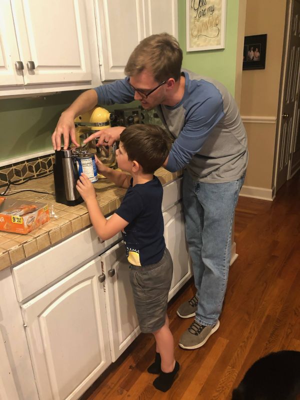 Cooking With Our Nephew