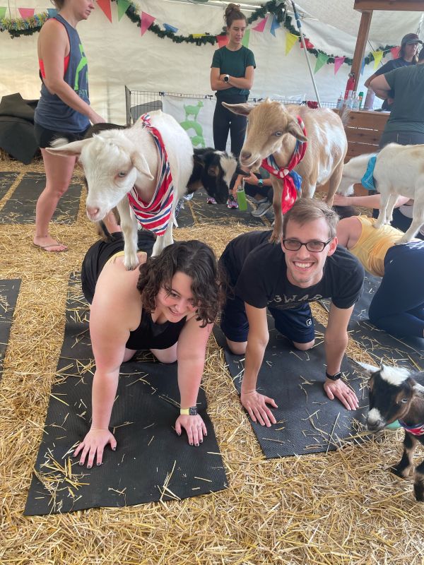 Goat Yoga!