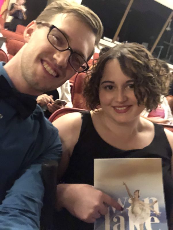 At the Ballet to See Swan Lake