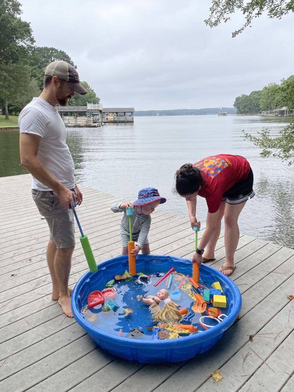 Lake Fun With Our Nephew