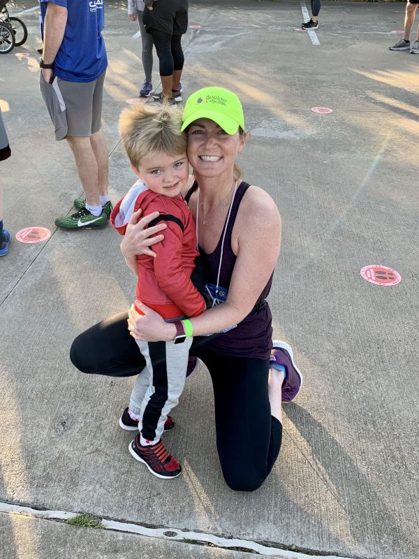 At the Starting Line of a 5K