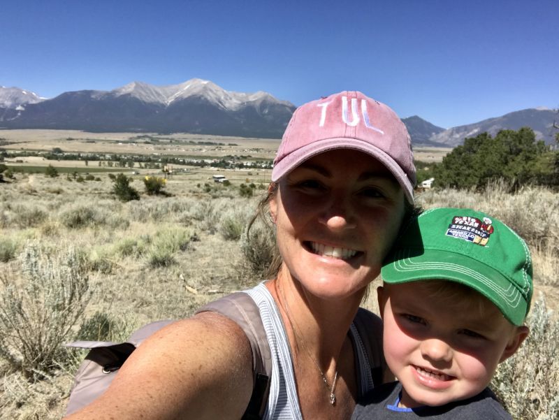 Hiking in Buena Vista, Colorado