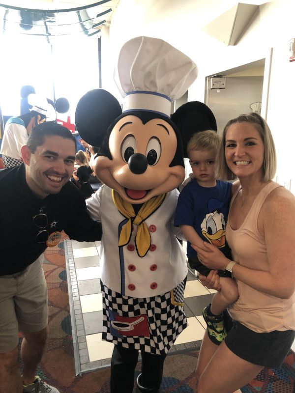 Breakfast with Mickey