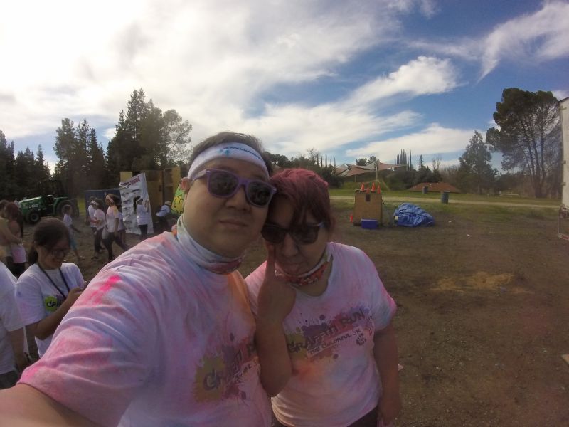 Doing a Color Run