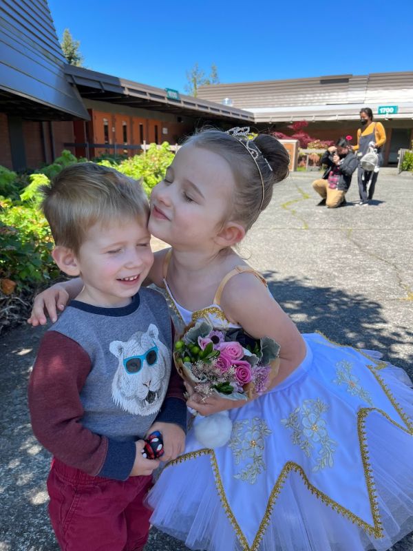 After Roslyn's Ballet Recital