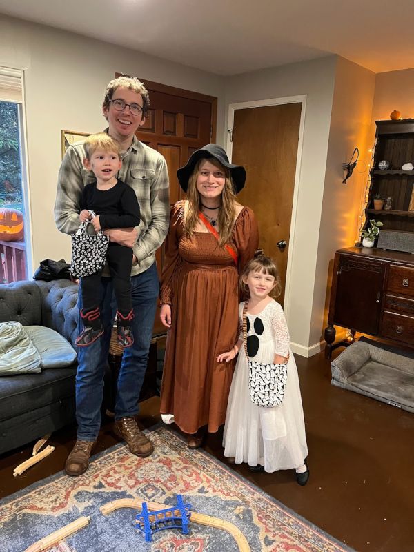 Before Trick-or-Treating on Halloween - Jessica's Favorite Holiday!