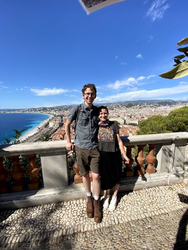 Visiting Ben's Sister in Nice, France