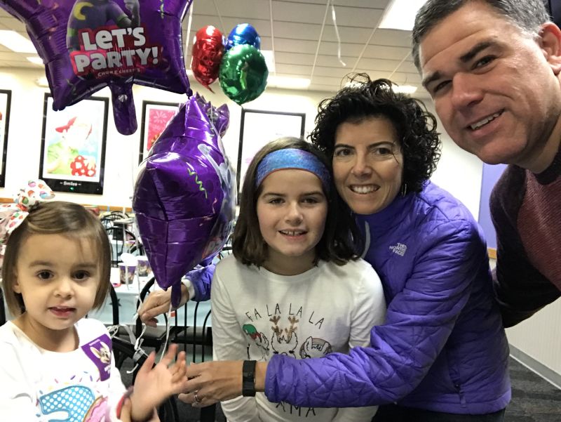 Annie's Birthday at Chuck E. Cheese
