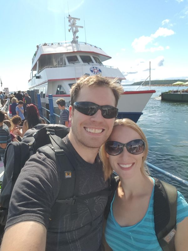 Ferry to Mackinac Island