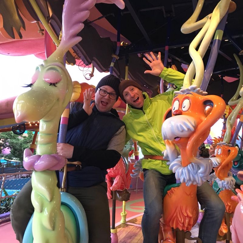 Carousel Ride at Universal Studios