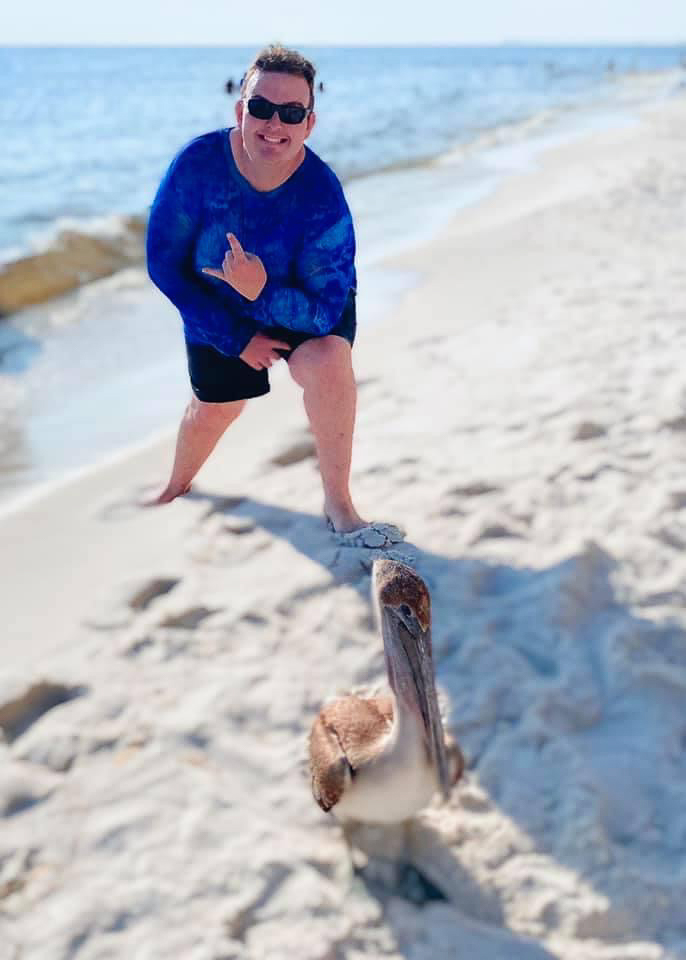 Shaun at the Beach