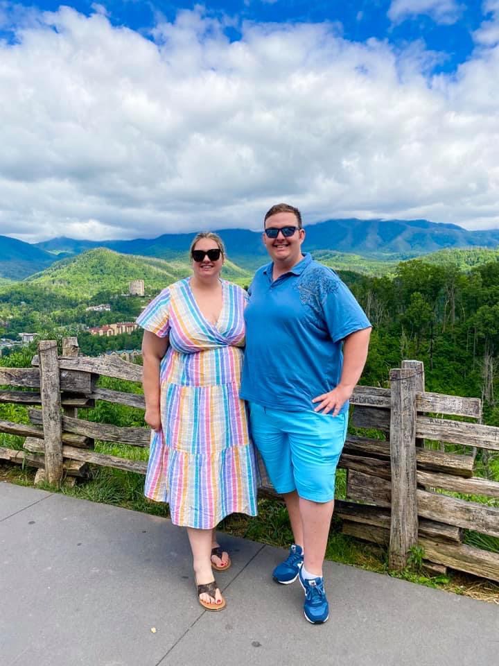Overlook in the Great Smoky Mountains