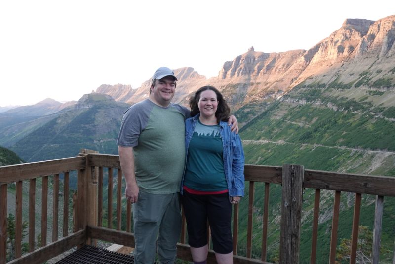 At the Famous Going-to-the-Sun Road