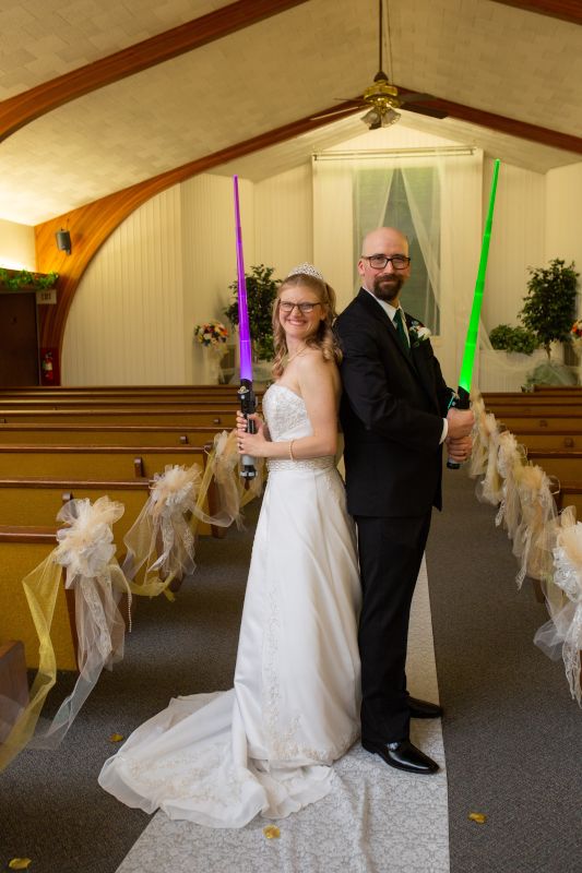 Our Star Wars Theme Wedding